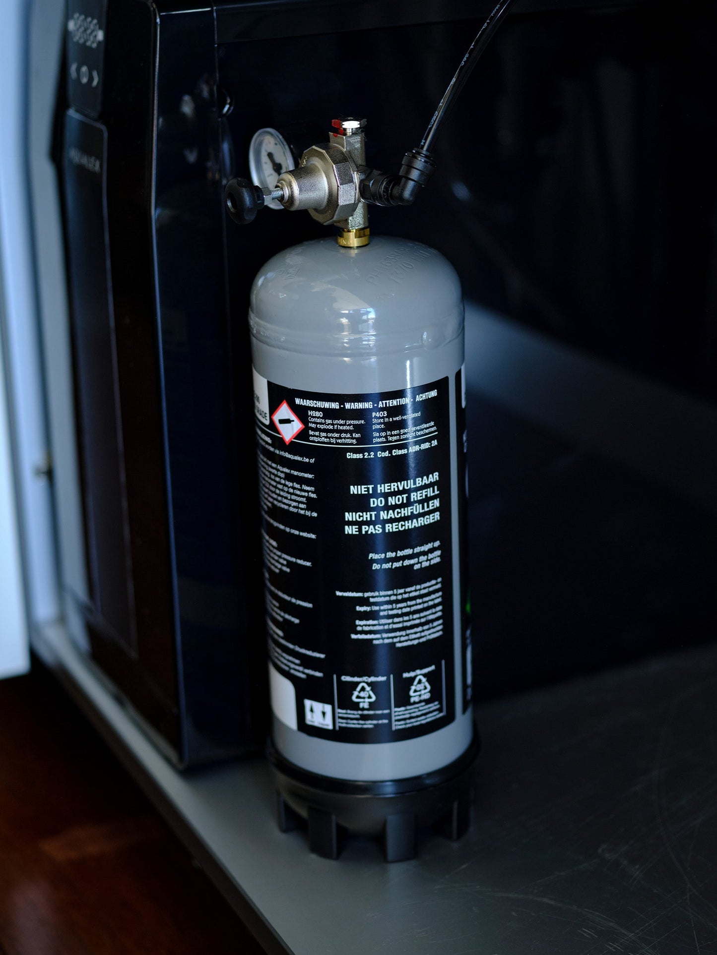 6 bouteilles de CO₂ 1200 gr